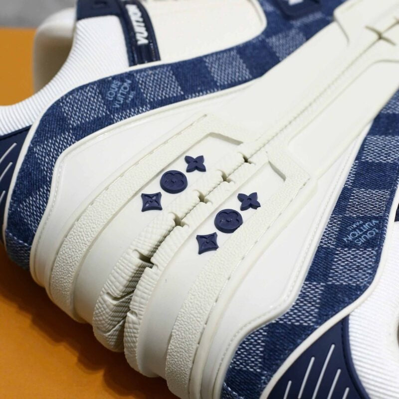 Louis Vuitton LV Trainer Sneaker ‘Damier Denim Blue’