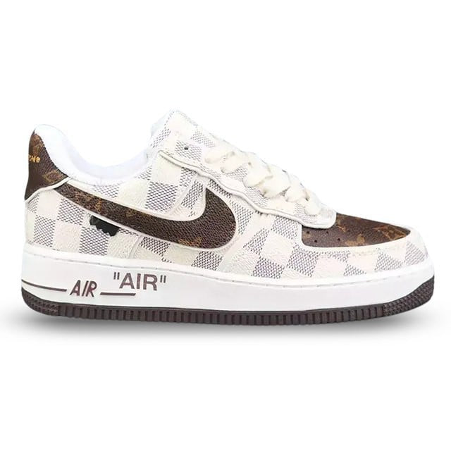 Louis Vuitton x Off-White x Nike AF1 Damier Heat Check