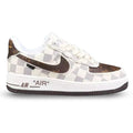 Louis Vuitton x Off-White x Nike AF1 Damier Heat Check