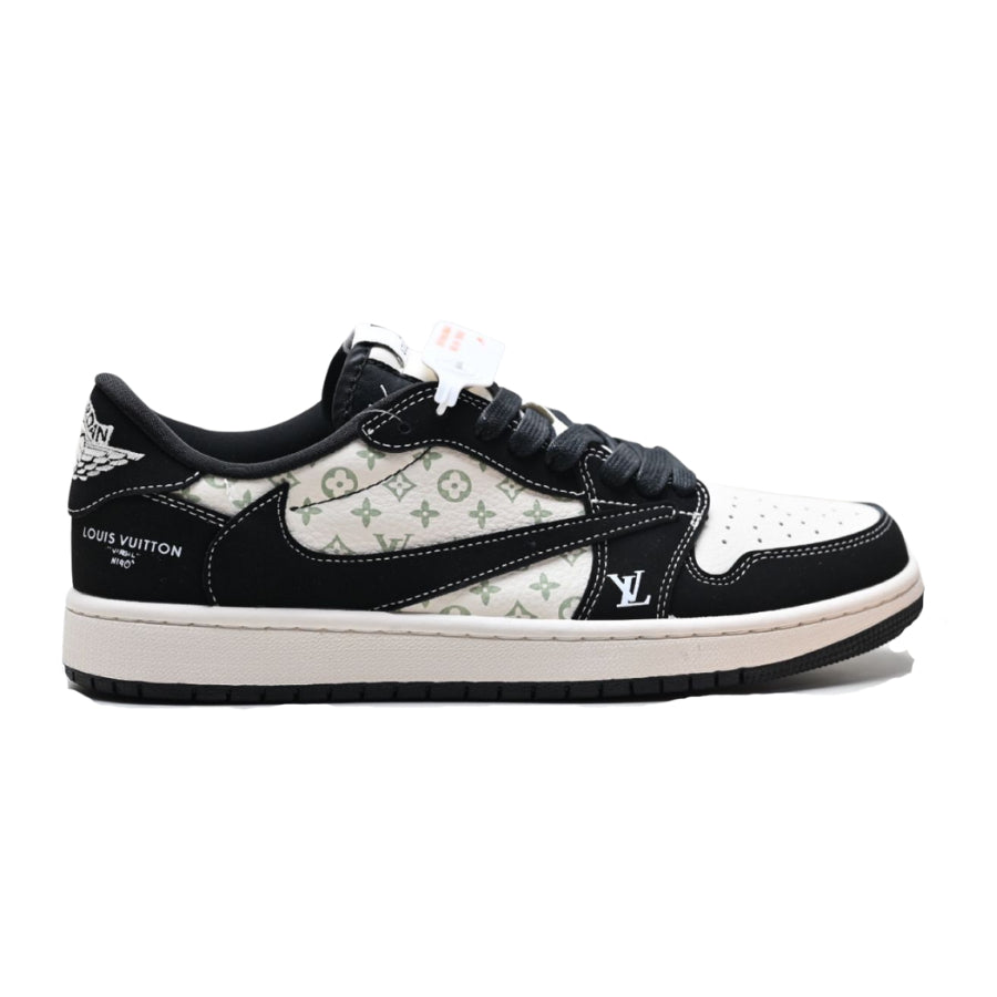 Louis Vuitton x Nike Air Jordan 1 Low “Panda Monogram”