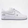 Louis Vuitton x Nike Air Force 1 Monogram Grey Frost Edition