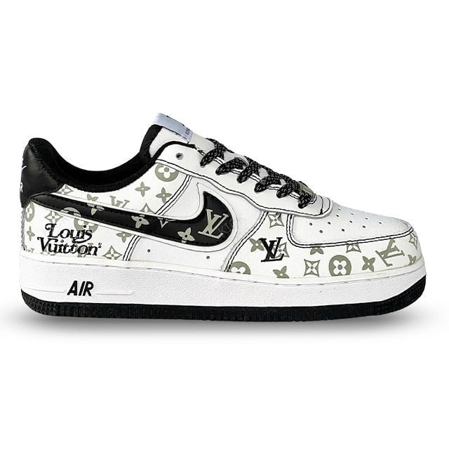 Louis Vuitton x Nike Air Force 1 Monogram Black Edition