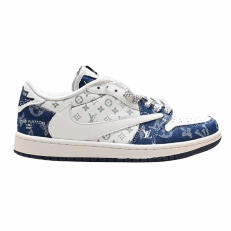 Louis Vuitton x Nike Air Jordan 1 Low “Monogram Denim”