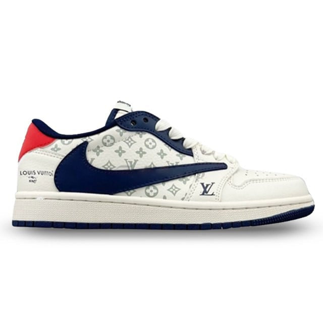 Louis Vuitton x Nike Air Jordan 1 Low “Tricolor Monogram”