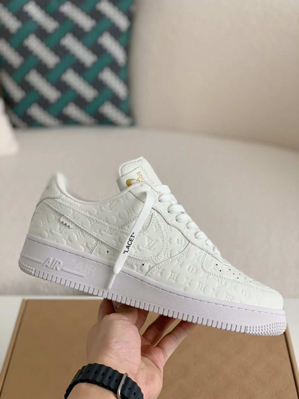 Louis Vuitton x Nike Air Force 1 Low ‘By Virgil Abloh White’