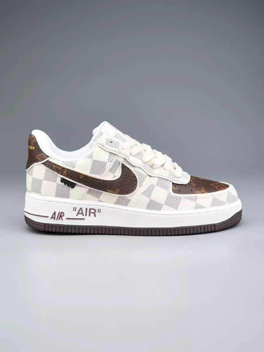 Louis Vuitton x Off-White x Nike AF1 Damier Heat Check