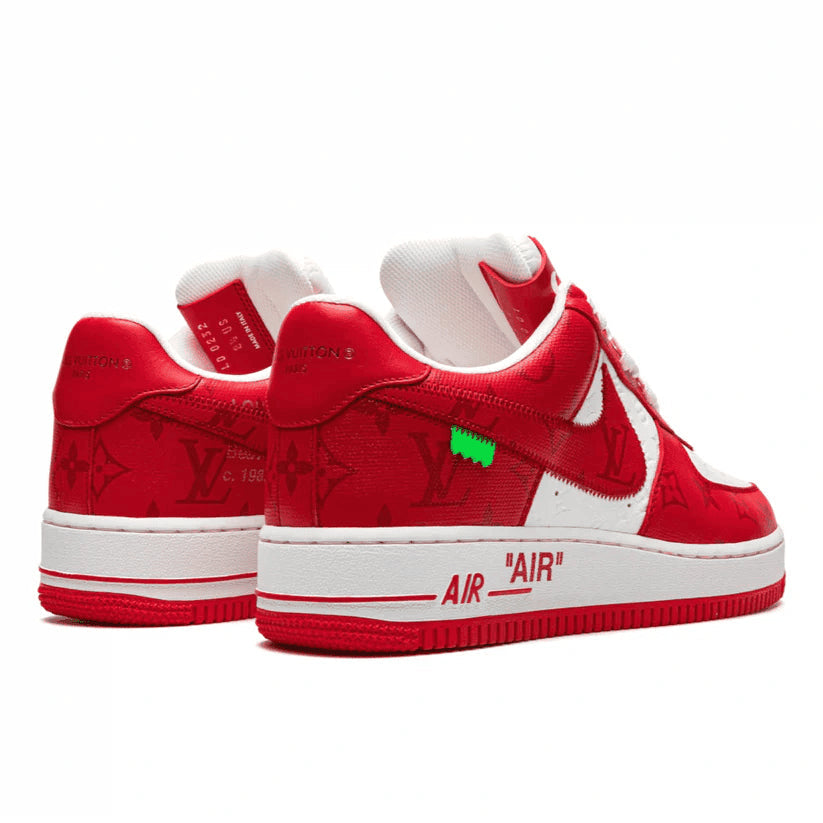 Louis Vuitton x Nike Air Force 1 Low ‘By Virgil Abloh White/Red’