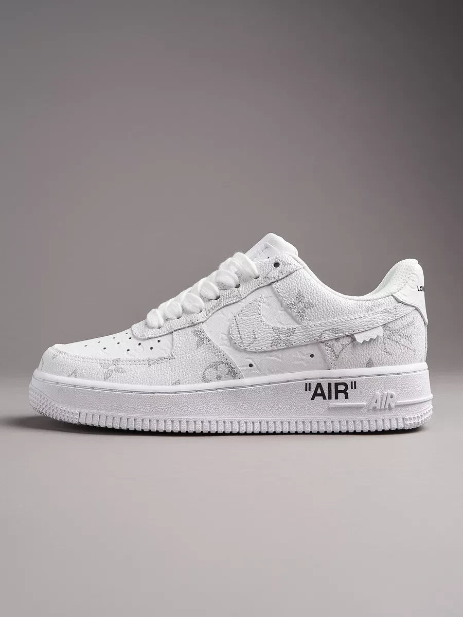 Louis Vuitton x Nike Air Force 1 Frost White Luxe Edition