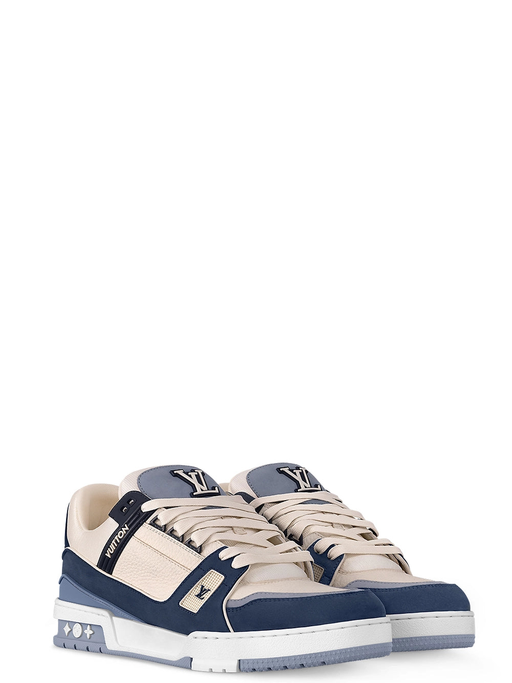 Louis Vuitton LV Trainer “Blue Beige”
