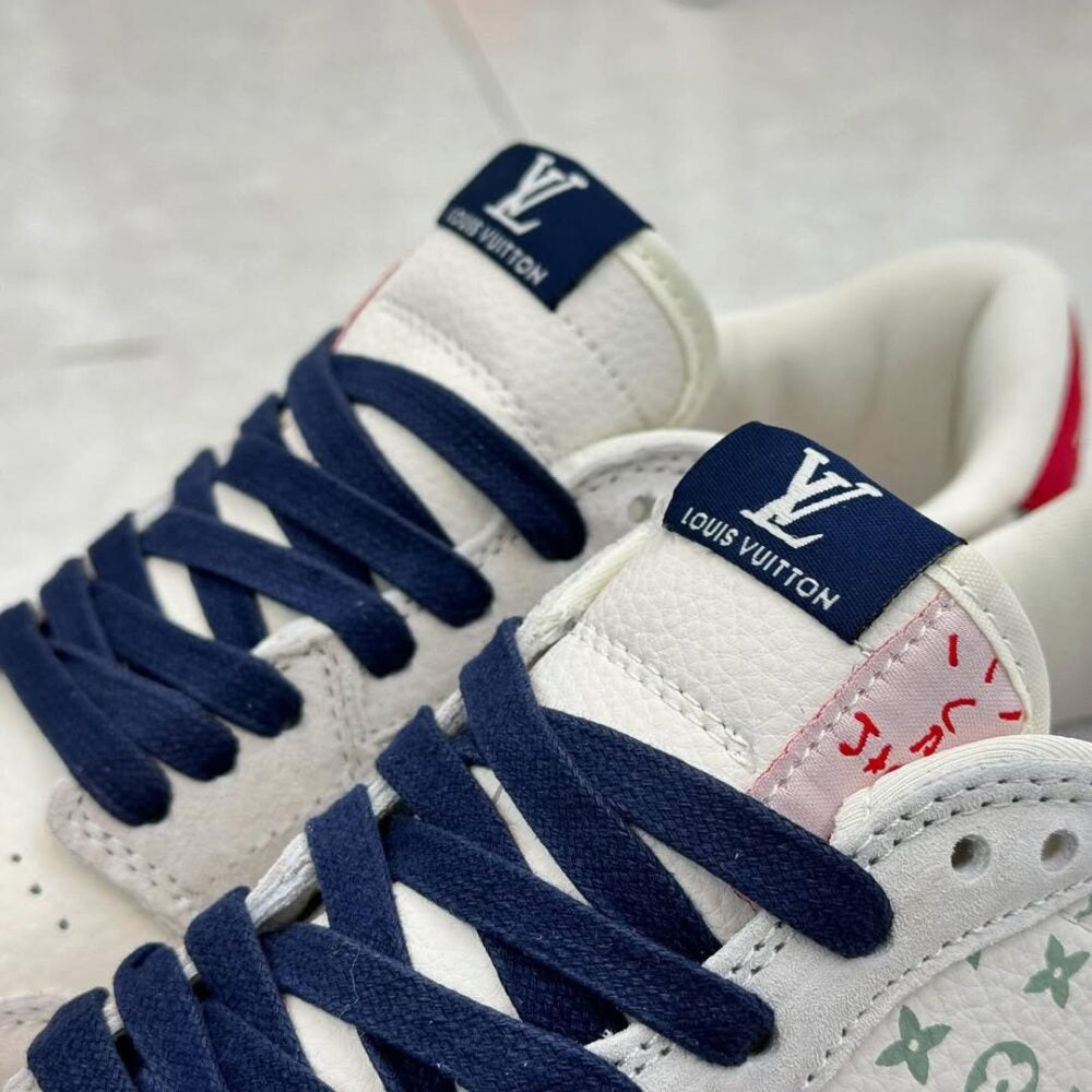 Louis Vuitton x Nike Air Jordan 1 Low “Tricolor Monogram”