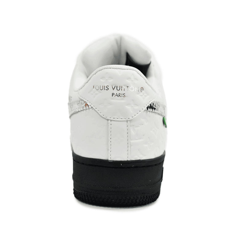 Louis Vuitton x Nike Air Force 1 Low ‘White Black Silver’