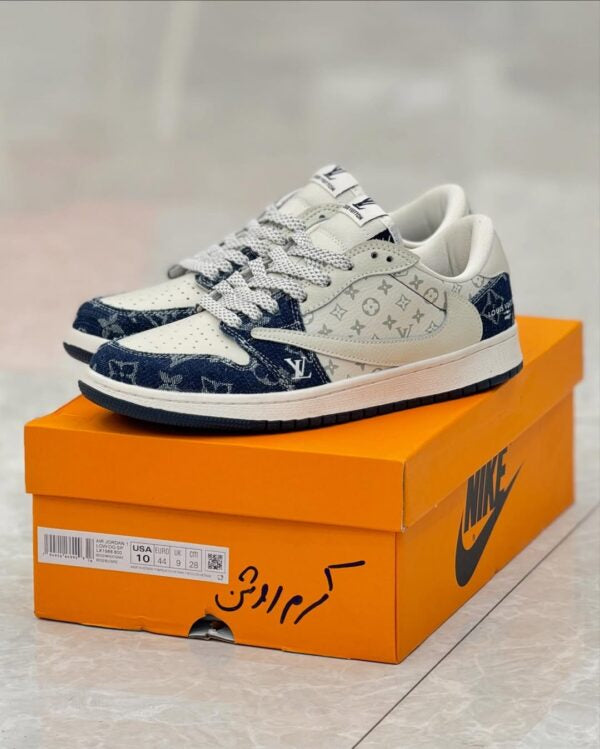Louis Vuitton x Nike Air Jordan 1 Low “Monogram Denim”